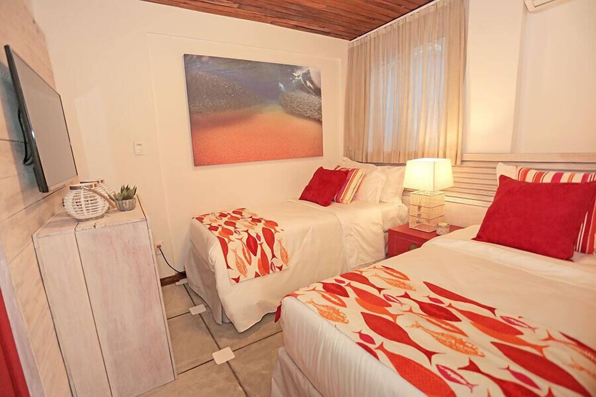 Standard Double Room | Minibar, individually decorated, blackout drapes, iron/ironing board