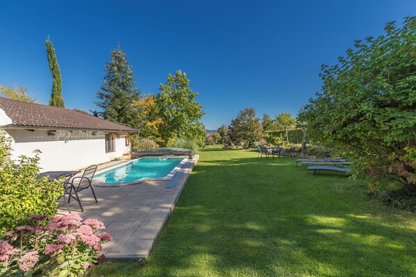 Blick auf den Garten