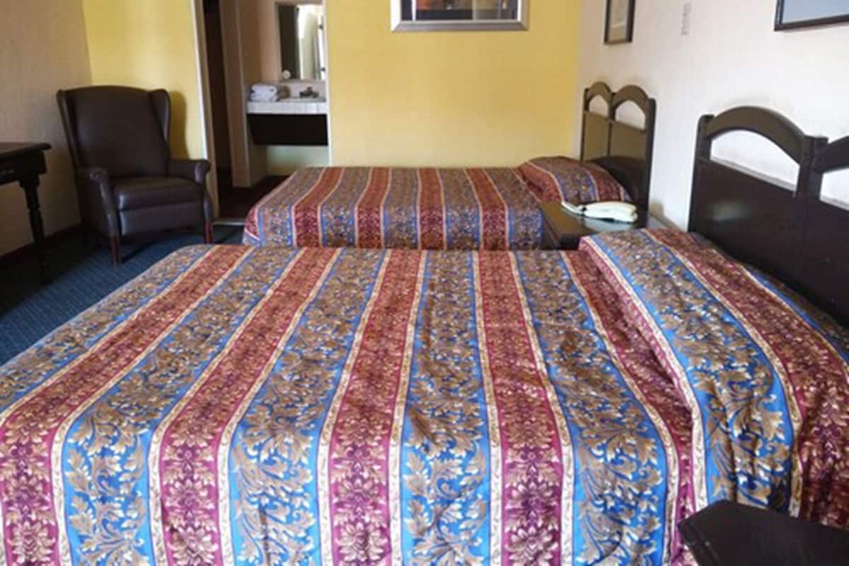 Chambre Double, 2 lits doubles | Vue de la chambre