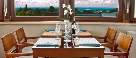 Apartment, Sea View | Private kitchen