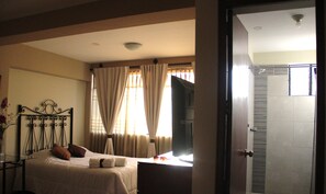 Habitación doble | Wifi gratis y ropa de cama 
