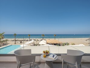 Deluxe Maisonette with Sea View | Terraza o patio