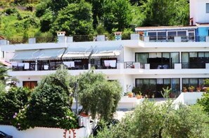 Uitzicht vanuit accommodatie