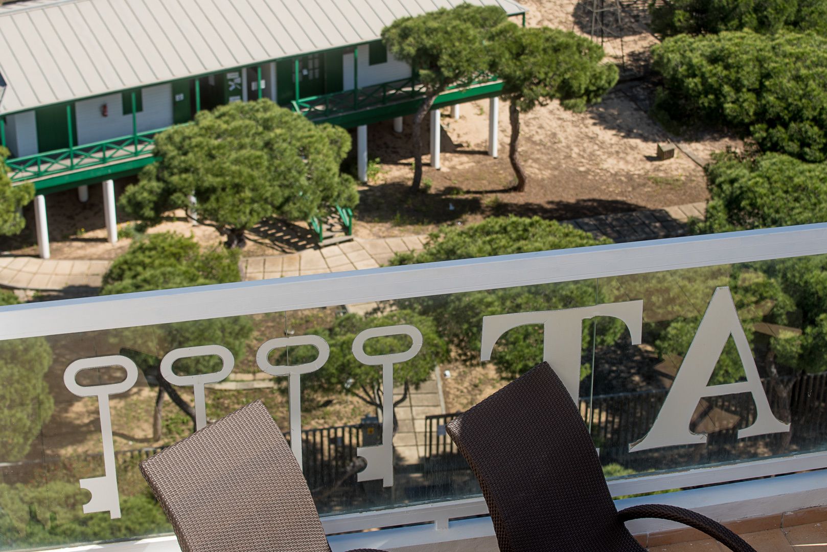 Vue depuis l’hébergement 