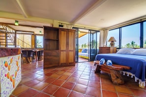 Panoramic Apartment, Terrace, Ocean View (Camelia) | In-room safe, individually decorated, individually furnished - Casamar Suites (Puerto Escondido)