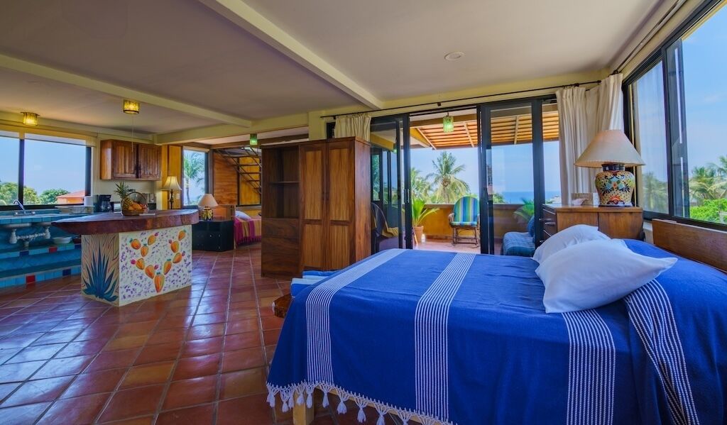 Panoramic Apartment, Terrace, Ocean View (Camelia) | In-room safe, individually decorated, individually furnished