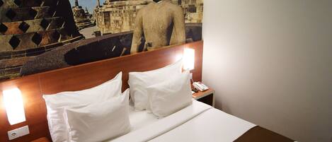 Dobbeltrom – superior | Skrivebord og wi-fi (inkludert)