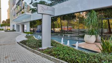 Entrada de la propiedad