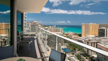 Suite Majestueuse, 3 chambres, vue océan | Vue sur la plage/l’océan