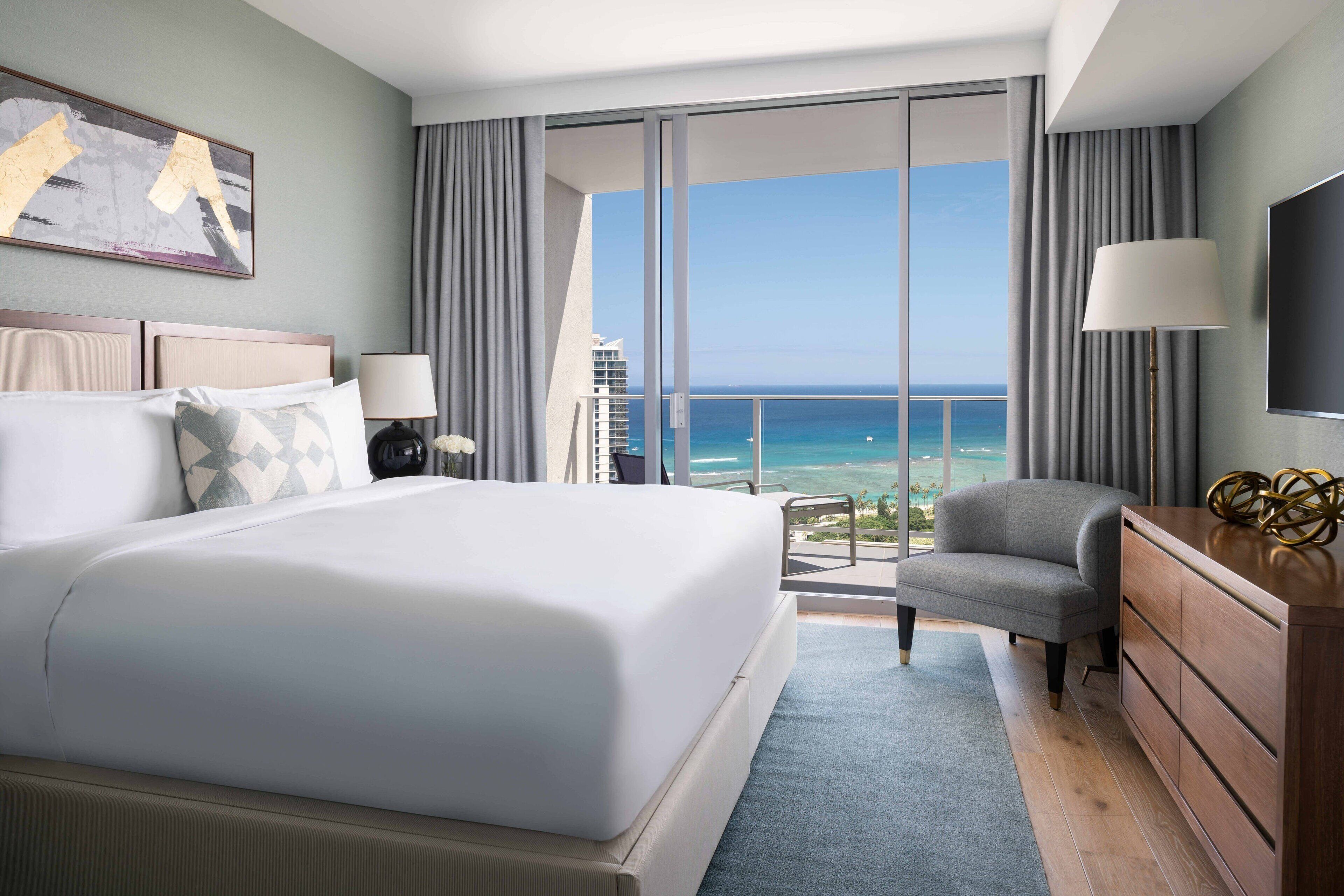premier suite, 2 bedrooms, ocean view | 1 bedroom, hypo-allergenic bedding, in-room safe, desk