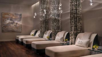 Body treatments, aromatherapy, hot stone massages, deep-tissue massages