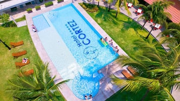 Udendørs pool, liggestole