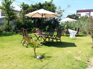 Blick von der Unterkunft