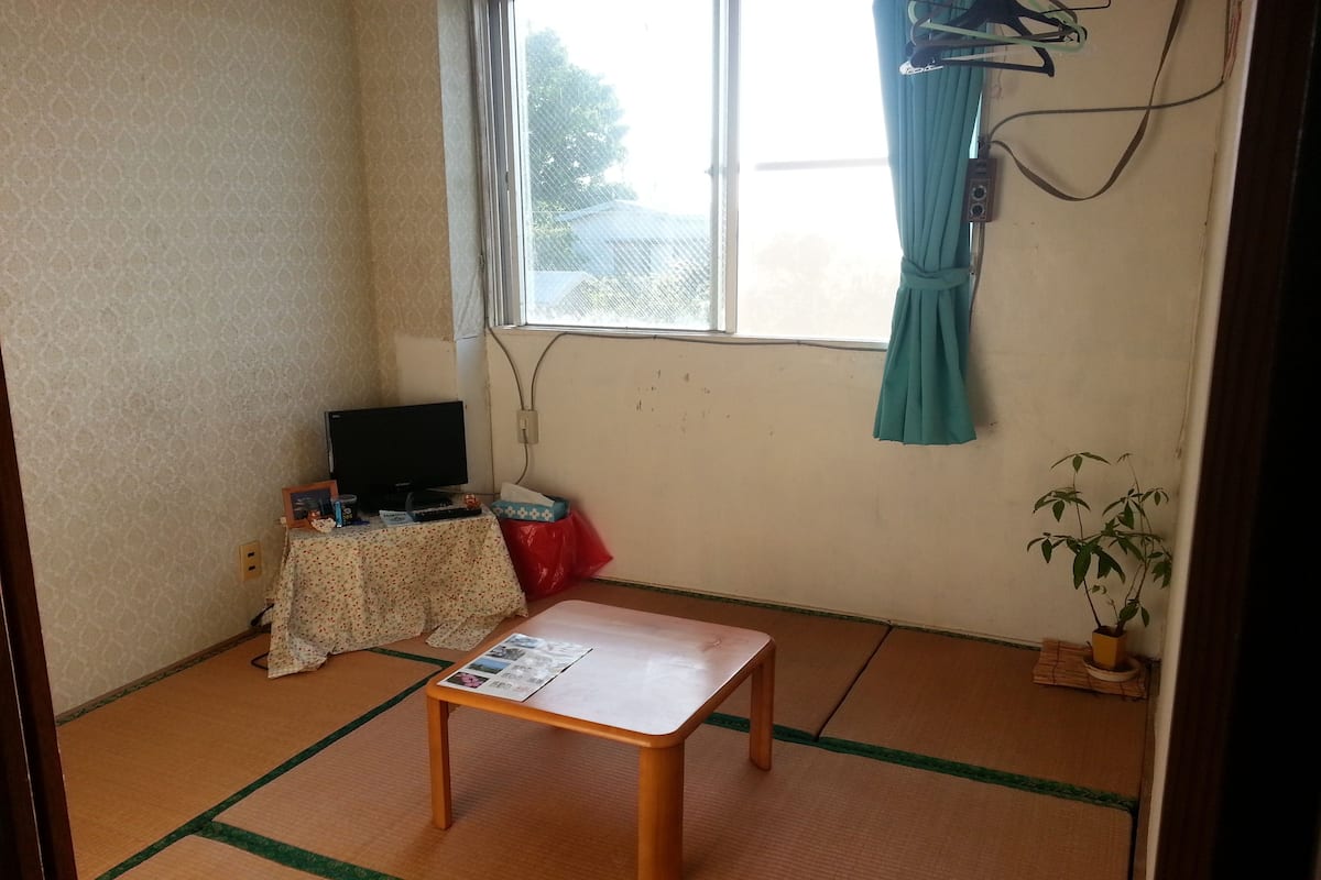 Chambre Tradition avec lits jumeaux, non-fumeur, vue océan (Japanese Style)