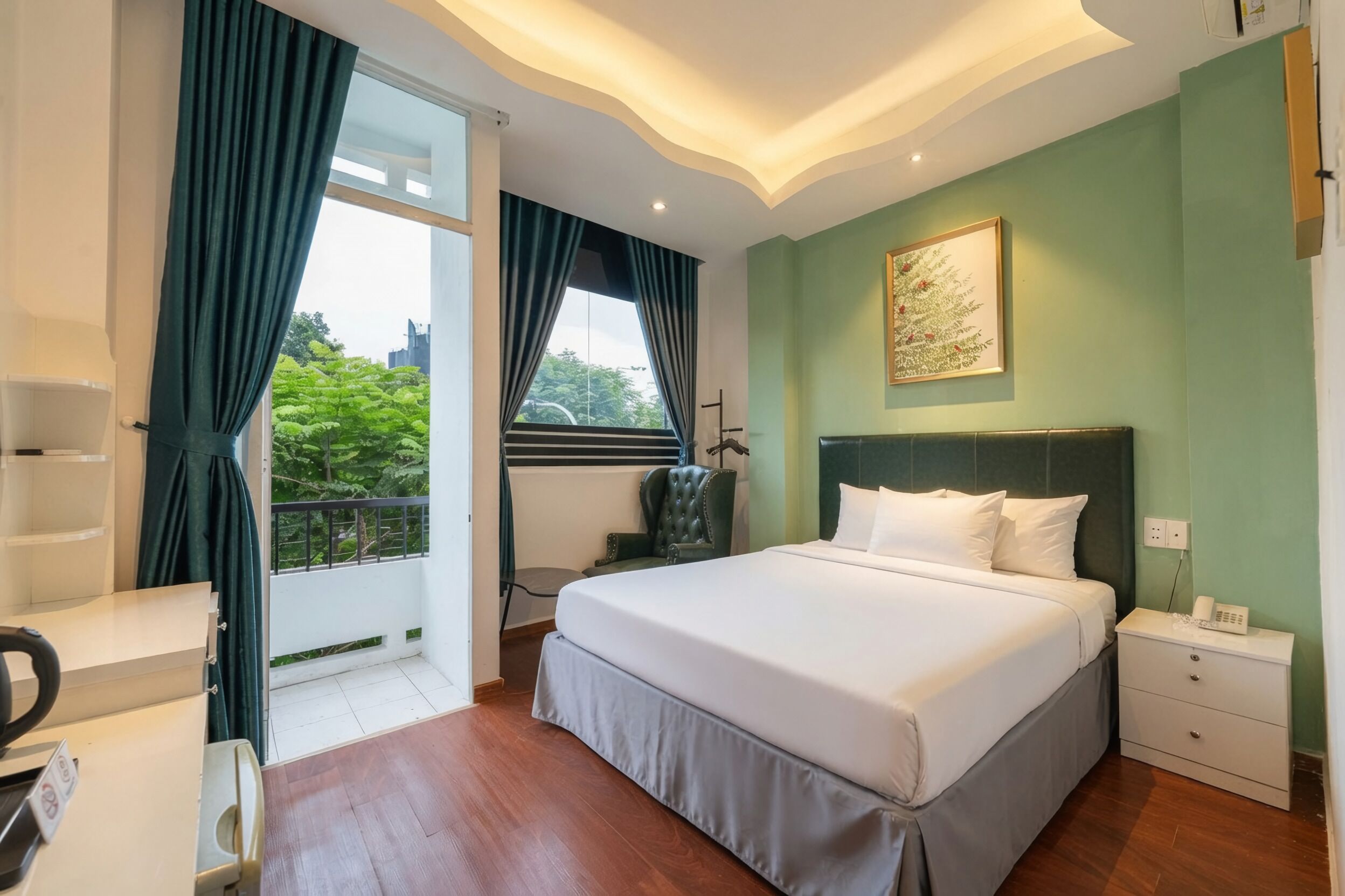 Executive Double Room, Balcony, Park View | Balcony view