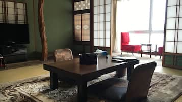 Chambre Tradition, salle de bains commune, vue mer (Superior Japanese Style)