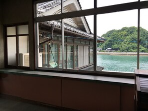 Vue depuis l’hébergement