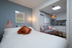 Ropa de cama de alta calidad, edredón y camas con pillow-top