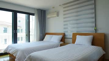 Chambre avec lits jumeaux | Chambres insonorisées, Wi-Fi gratuit