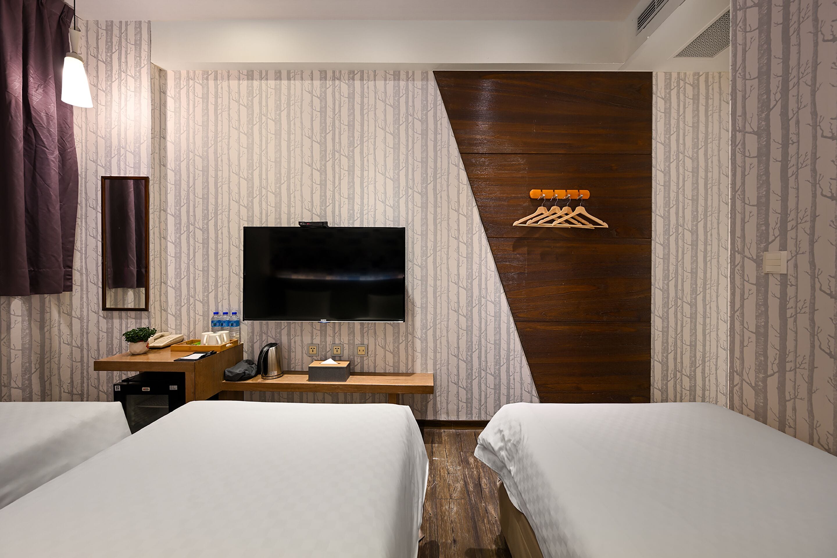 deluxe triple room | 1 bedroom, down duvets, blackout curtains, free wifi