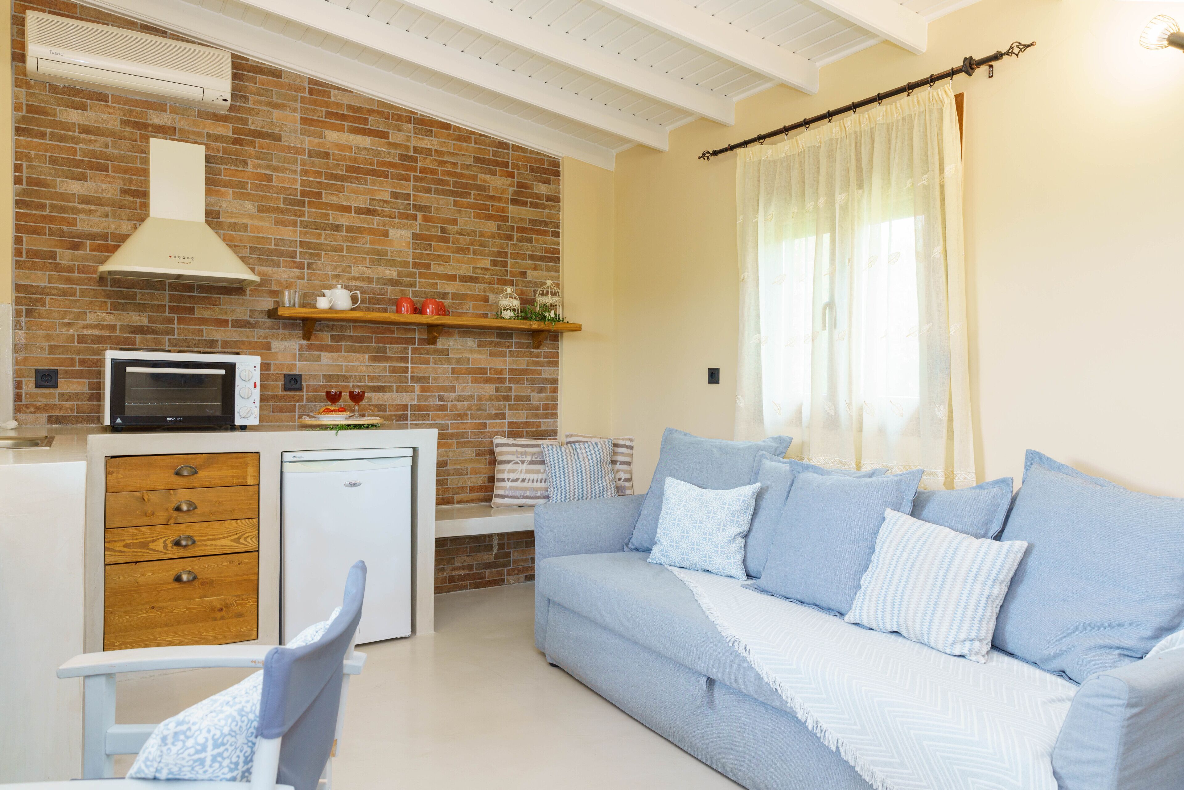 Quarto família | Área de estar | TV LCD, tablet
