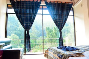 Deluxe Double Room, Balcony, Mountain View | View from room