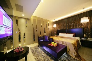 Superior Double Room | Soundproofing, free WiFi, bed sheets - Chusha Motel (Gongguan)
