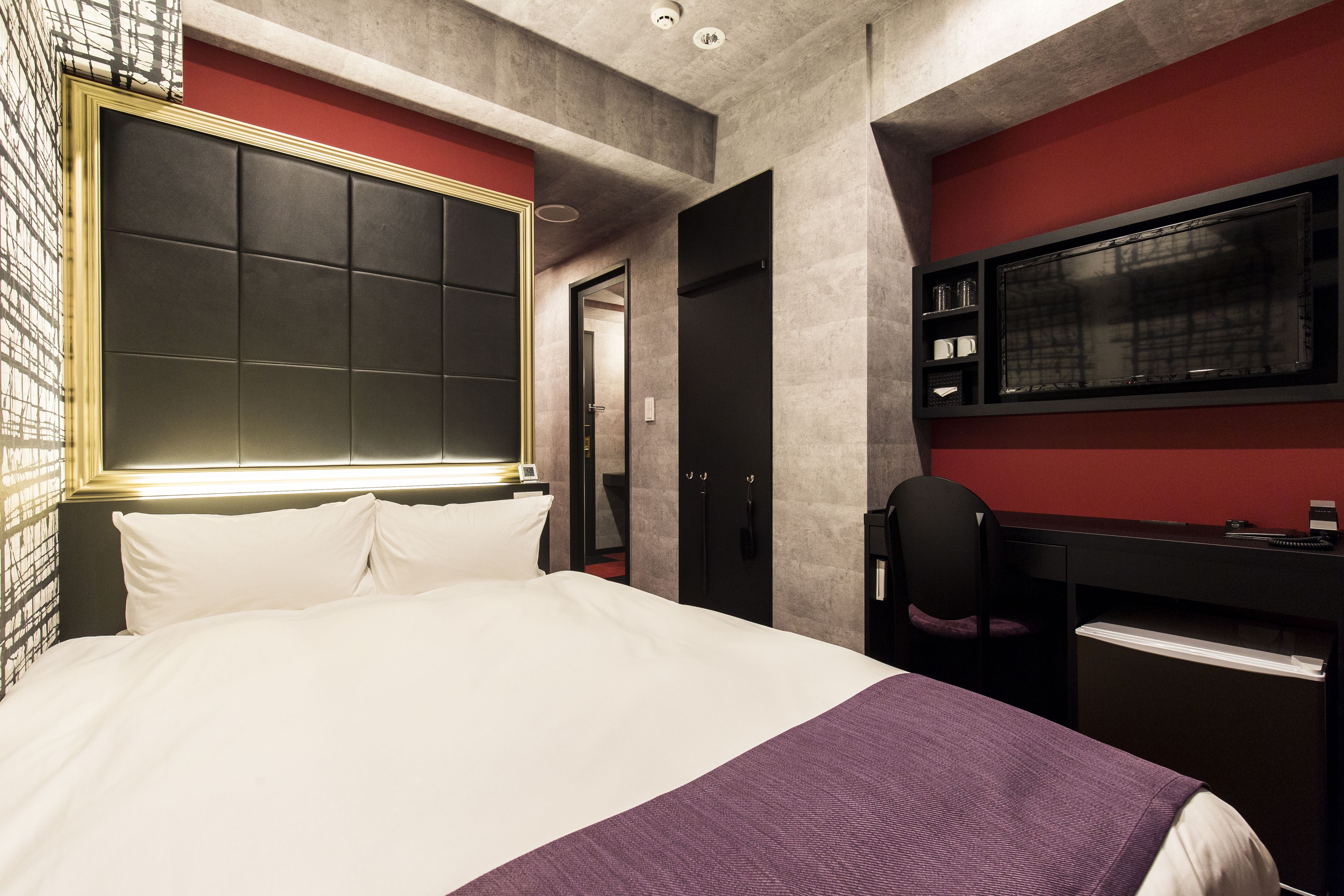 標準雙人房 | 遮光窗簾/窗簾、熨斗/熨衫板、免費 Wi-Fi、床單