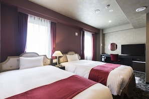 Blackout drapes, iron/ironing board, free WiFi, bed sheets