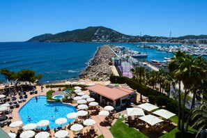 Blick von der Unterkunft