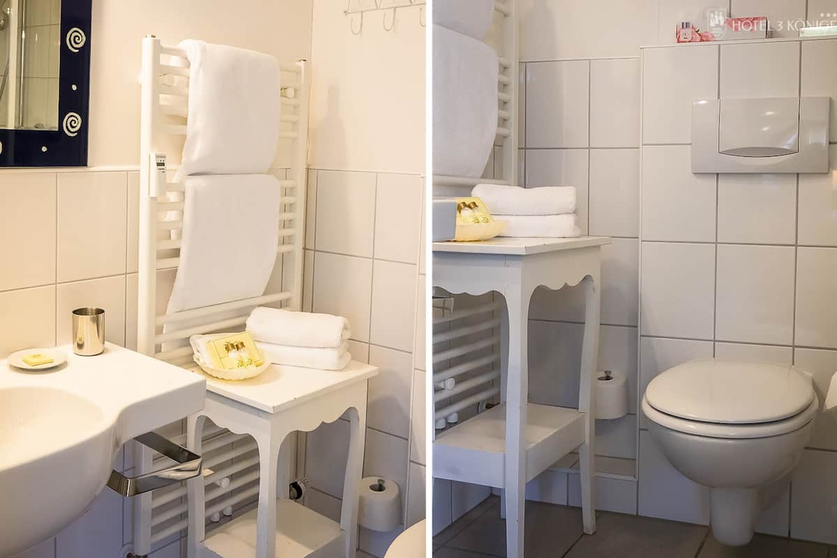 suite (suite for single use) | bathroom | free toiletries, hair dryer, towels