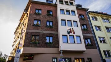 Fassade der Unterkunft