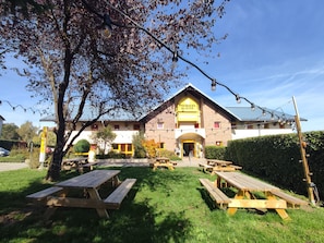 Façade de l’hébergement