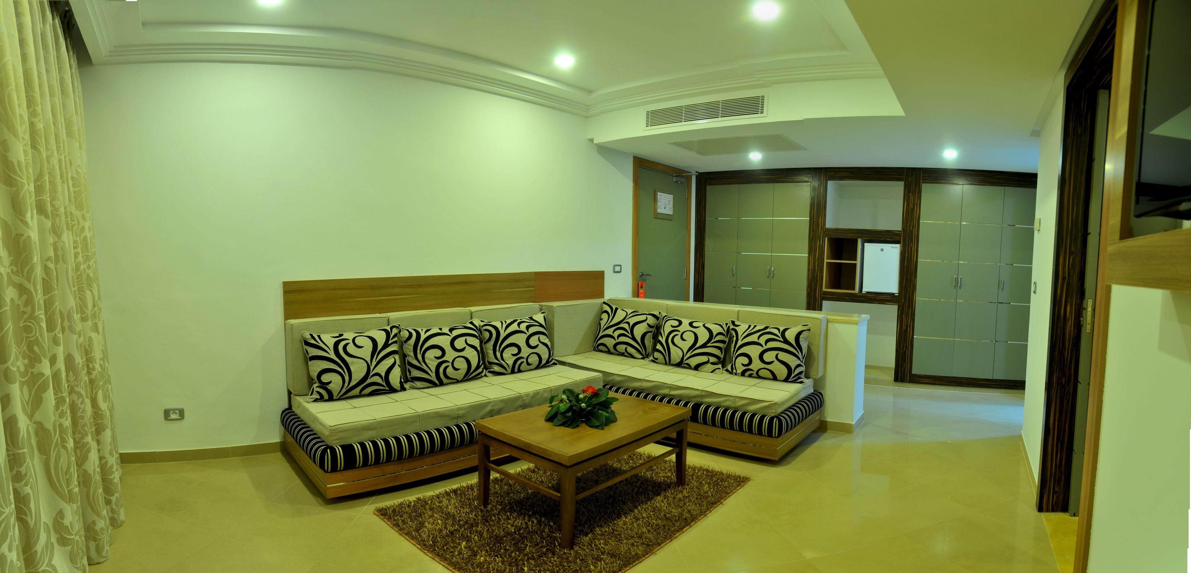 apartment | living area | 32-inch plasma tv with satellite channels, tv