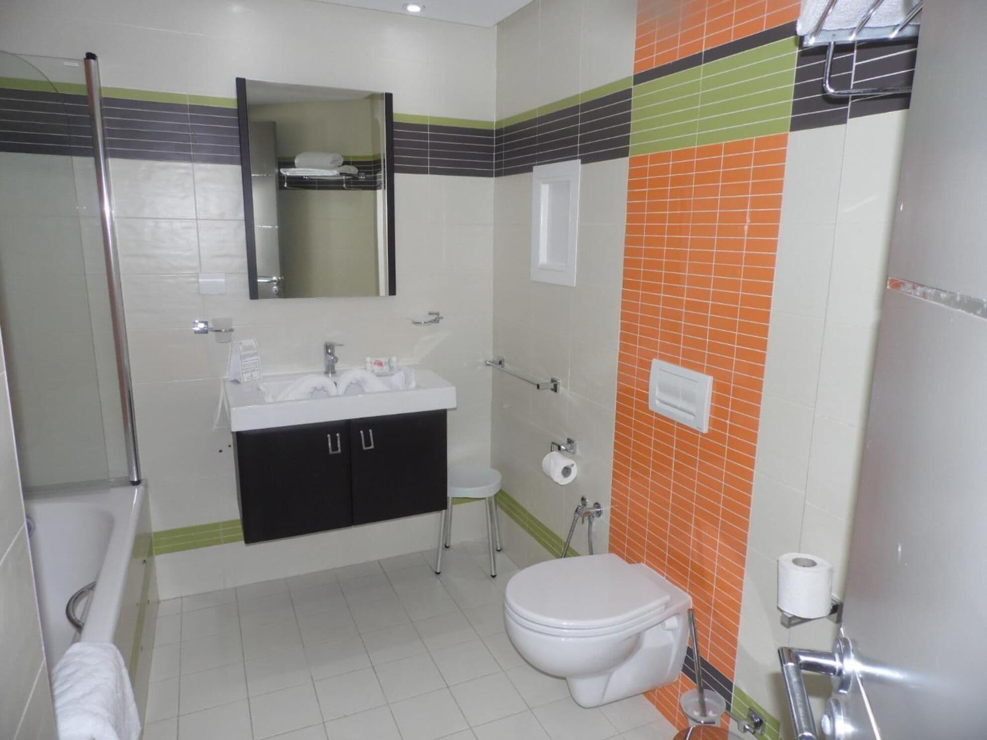 free toiletries, hair dryer, bathrobes, slippers