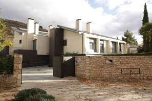 Entrada de la propiedad