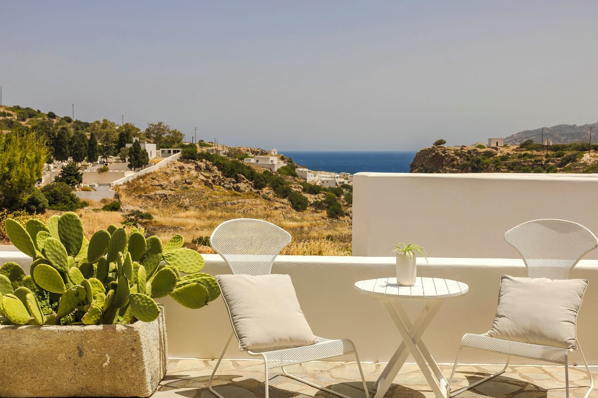 Dobbeltrom – standard, 1 dobbeltseng med sovesofa | Terrasse/patio