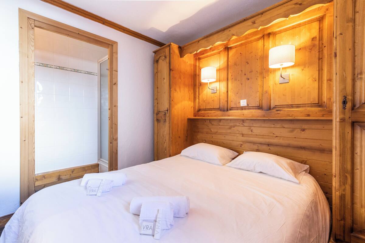 Apartemen, 2 kamar tidur (4 persons) | 1 kamar tidur, brankas, dan tempat tidur bayi gratis