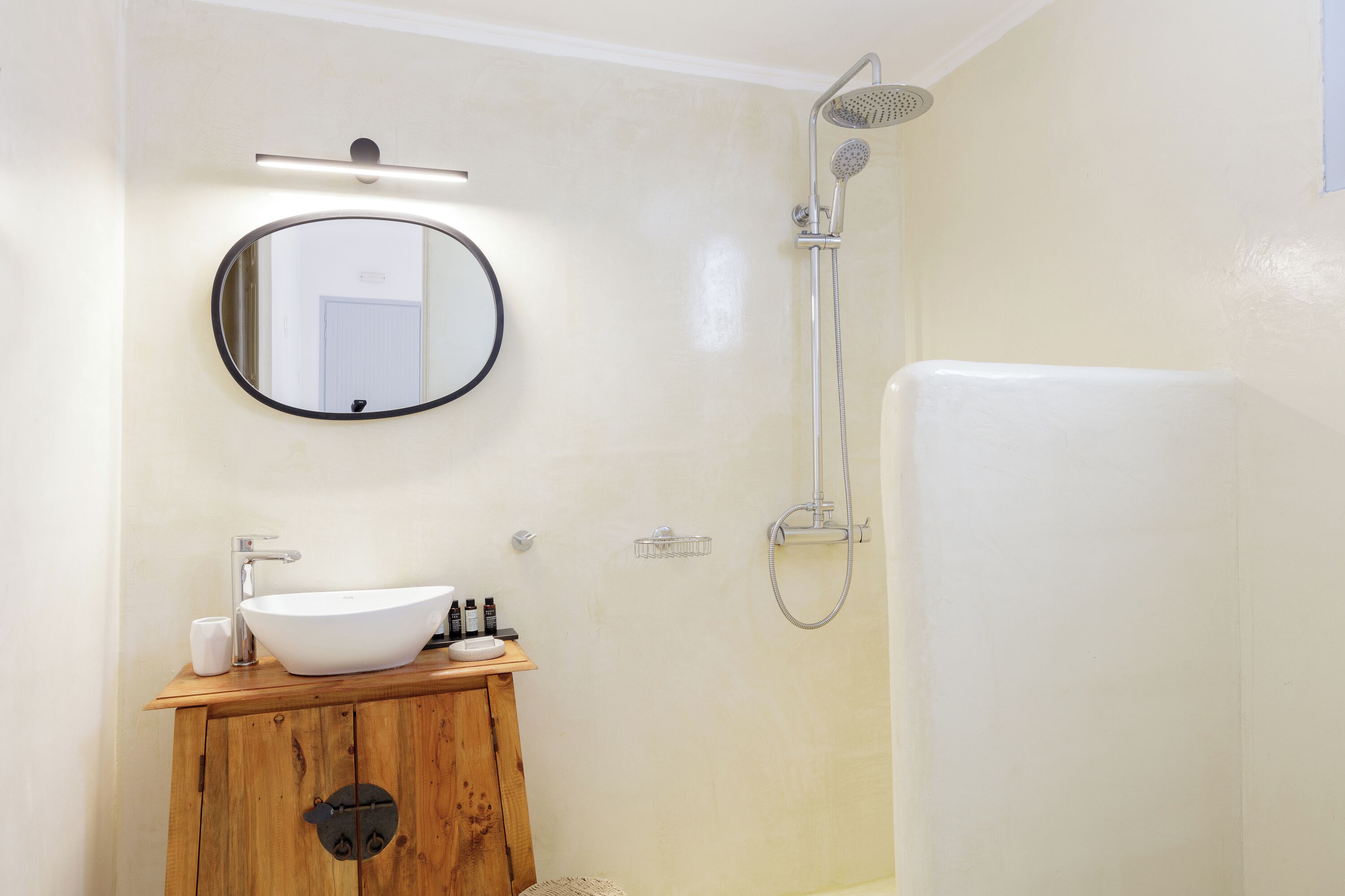 Chambre Double (Petalida & Kalamitsi) | Salle de bain