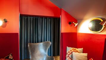 Área de estar no saguão