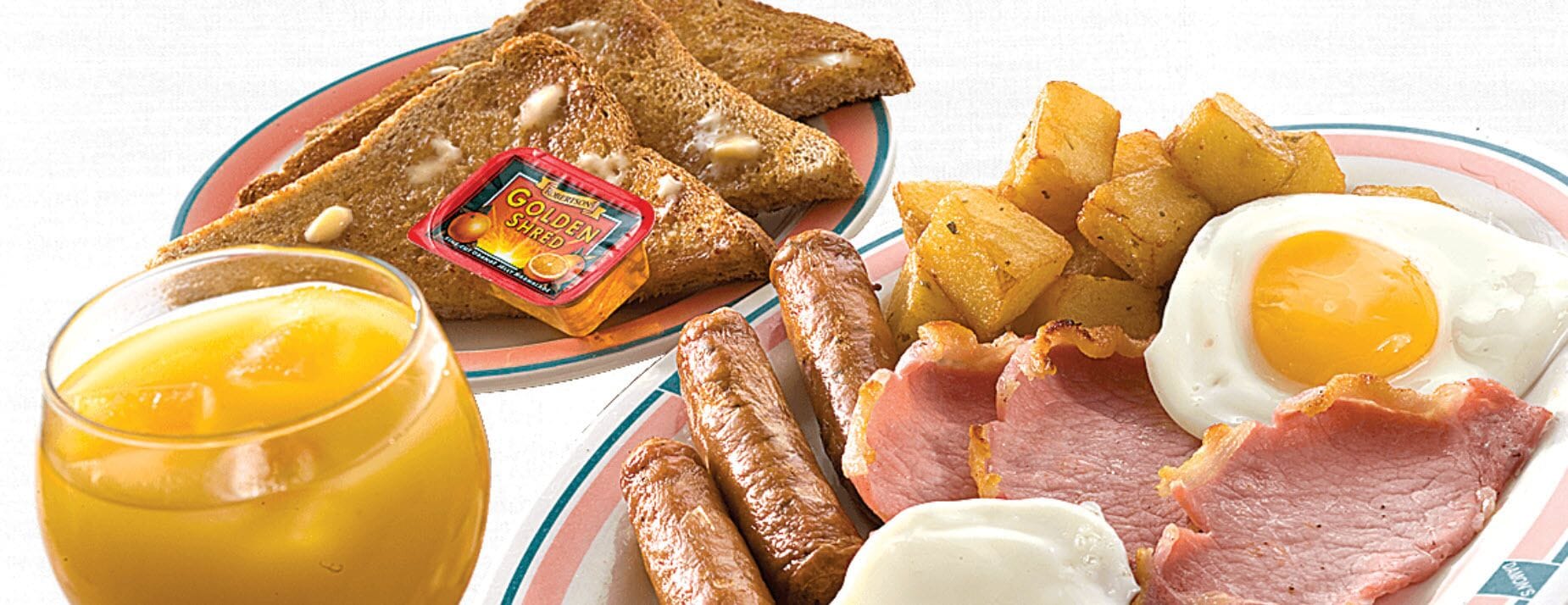 daily cooked-to-order breakfast for a fee