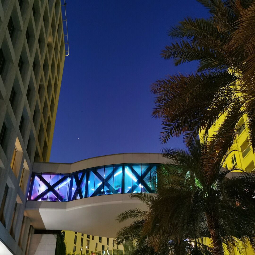 منظر من الجو على ارتفاع عالٍ