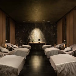 Steam room, body treatments, deep-tissue massages, body scrubs, facials