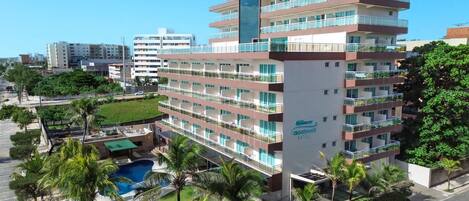 Fassade der Unterkunft