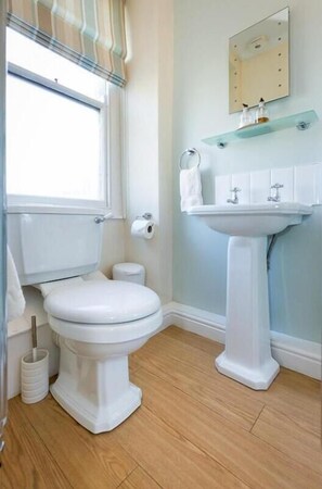 Shower, rainfall showerhead, designer toiletries, hair dryer - Craig Y Glyn (Pwllheli)