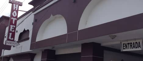 Entrada de la propiedad