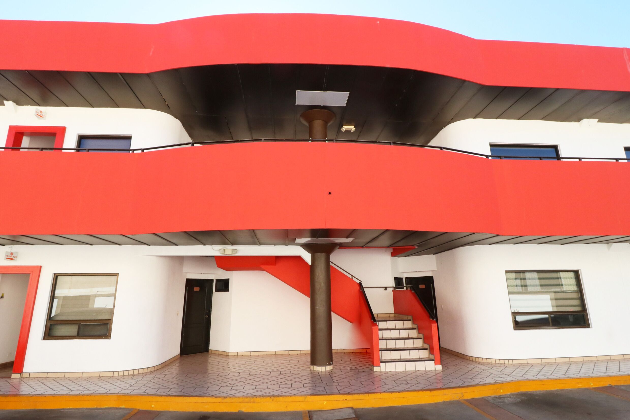 Fachada de la propiedad