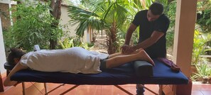 Body treatments, deep-tissue massages, body wraps, body scrubs, facials