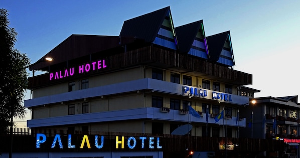 Front of property - evening/night