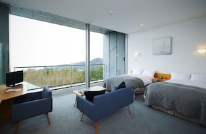 1 chambre, literie de qualité supérieure, couette en duvet d'oie